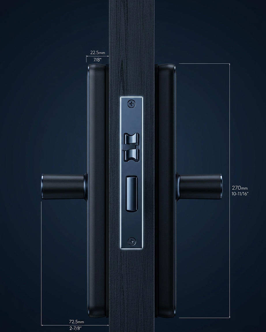 Smart Fingerprint Door Lock | Keyless Entry & NFC Unlock