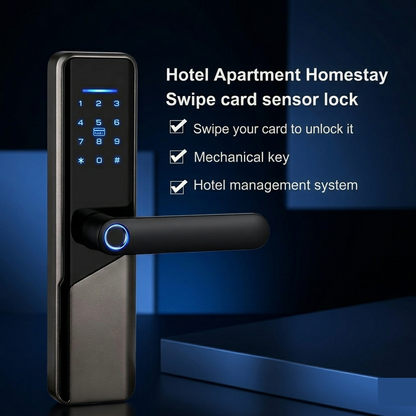 Smart Fingerprint Door Lock | Keyless Entry & NFC Unlock